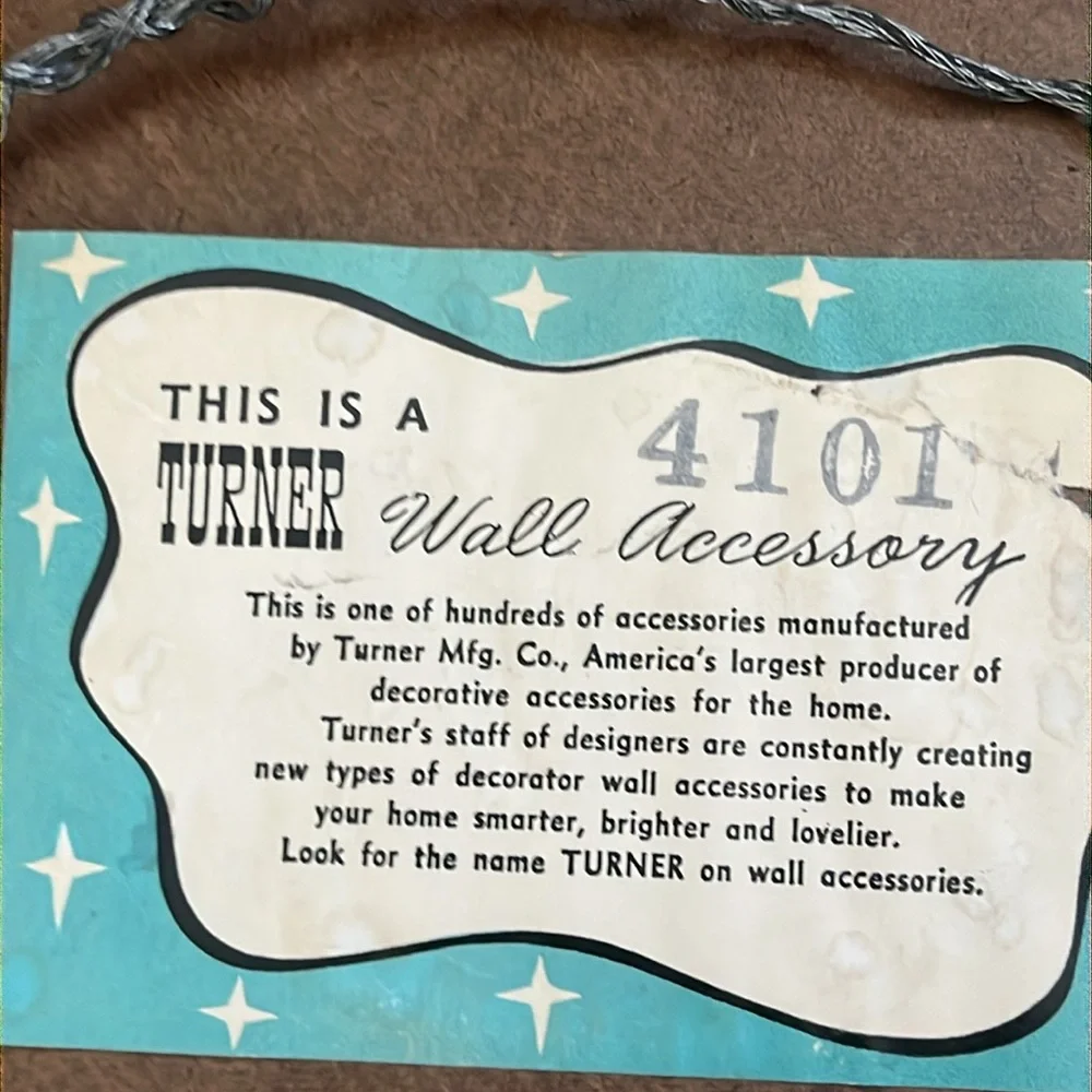 Vintage Ornate Turner Wall Mirror